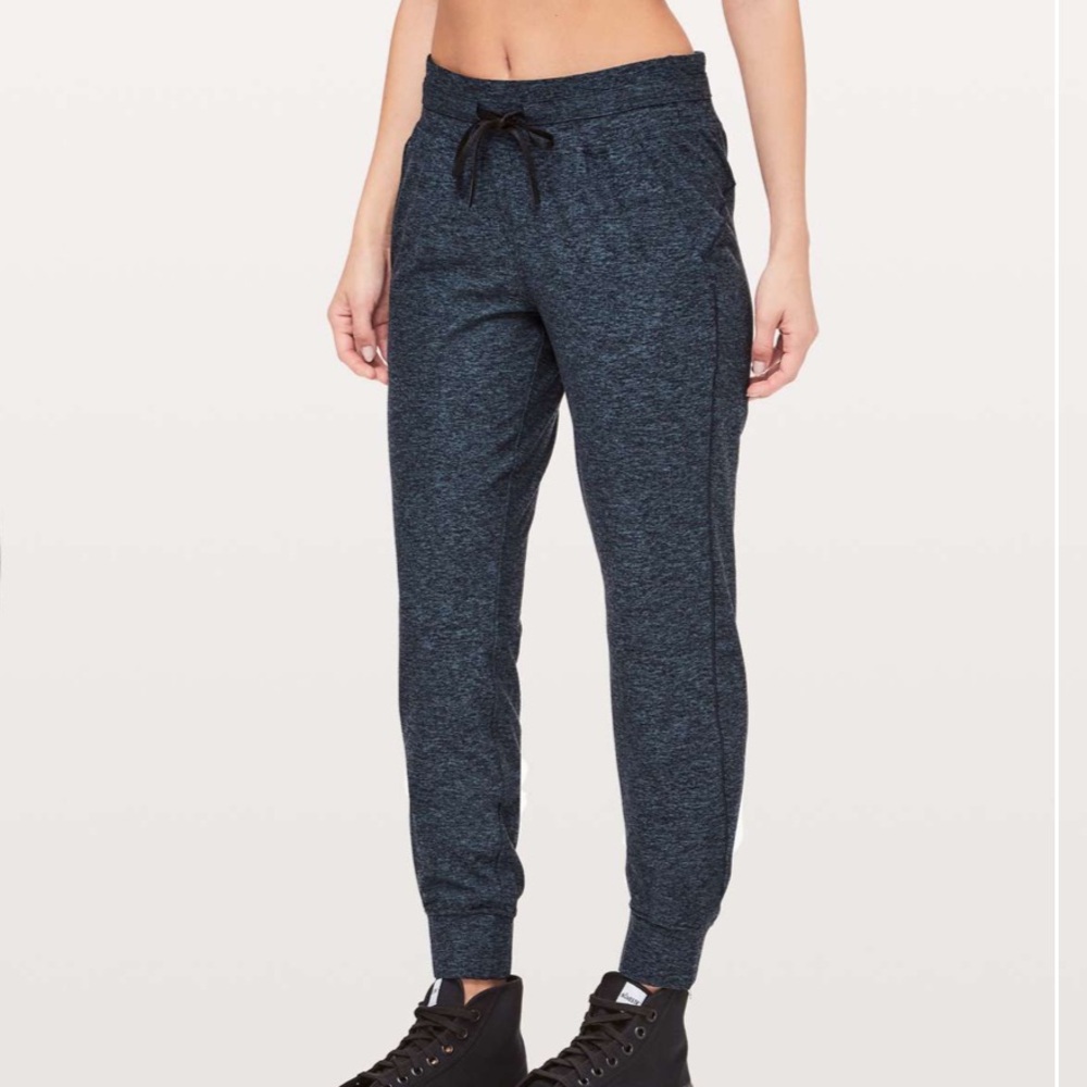 EUC Lululemon Ready to Rulu Joggers * 29”Heathered True Navy